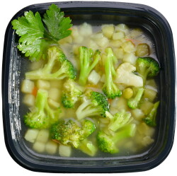 Суп овощной с брокколи и курицей