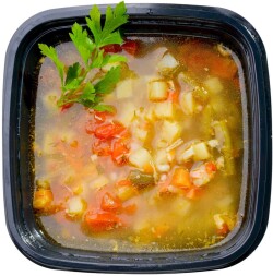 Суп рисовый с овощами