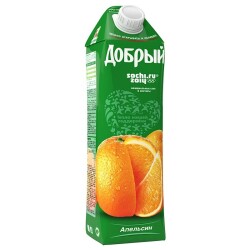 Сок Добрый Апельсиновый, 1 л
